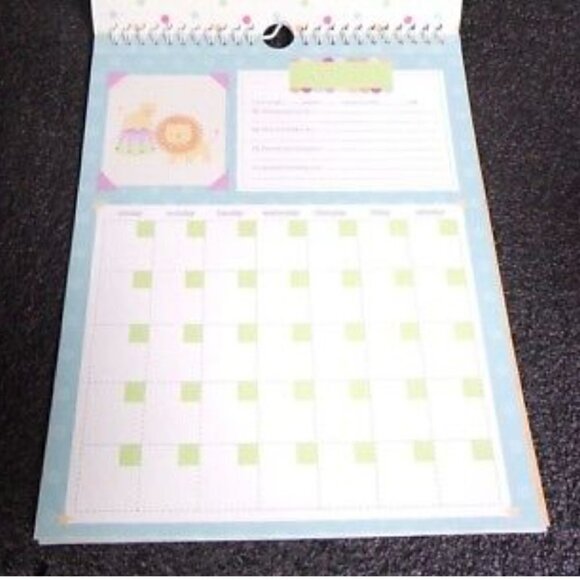 Pepper Pot Baby's First Year Calendar, Circus Pals - Picture 4 of 12